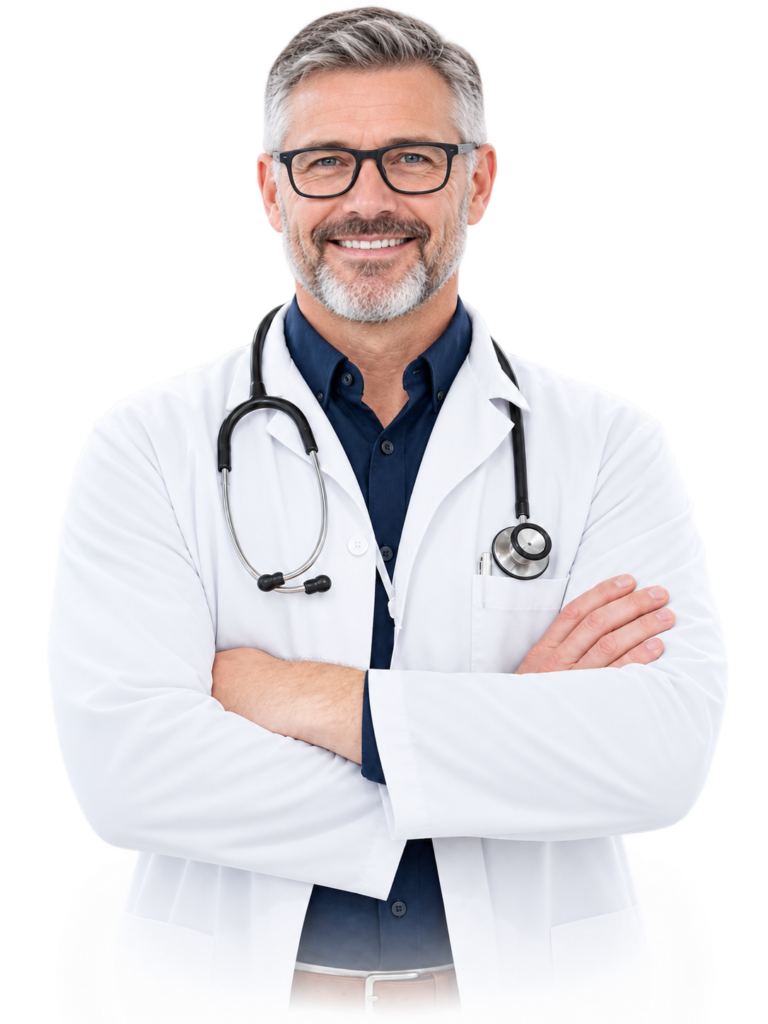 Physician representing Techsila RCM's specialty-focused revenue cycle management services